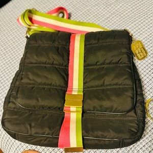 XL💕Y2K JUICY COUTURE💕MESSENGER BAG TRAVEL BAG LAPTOP BAG WEEKENDER VINTAGE BAG